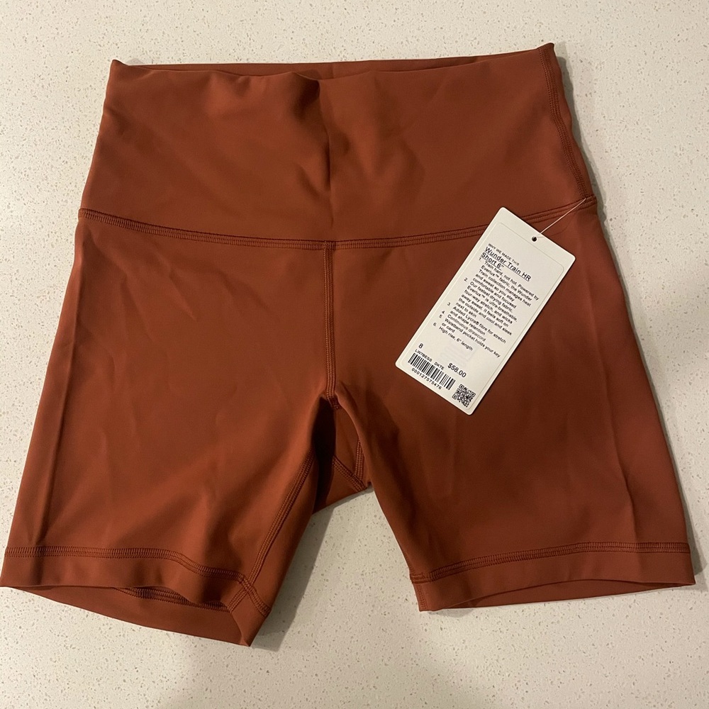 Lululemon Wunder Train Shorts 6”
